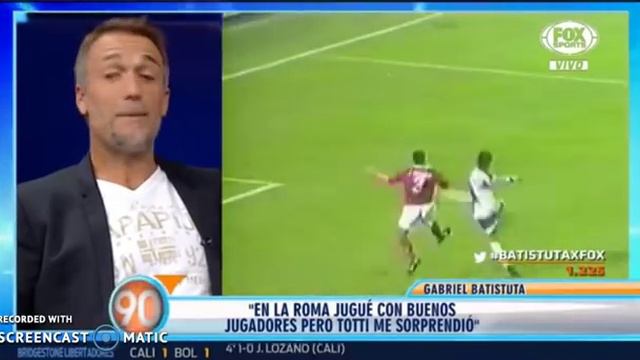 Batistuta: El Gordo Ronaldo es el mejor delantero de la historia !! смотреть онлайн