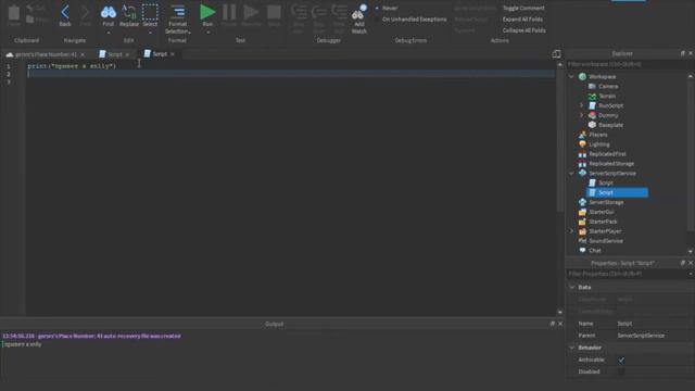 Tutorial Roblox studio- как написать первый скрипт? (1 часть) смотреть онлайн