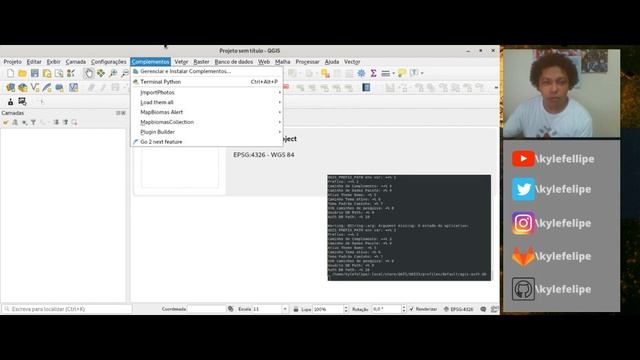 Qgis Via Linha De Comando!
