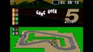 Super Mario Kart (SNES) Game Over