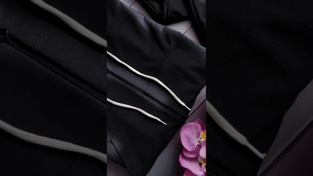 Черный спортивный костюм (Код MF-513)Черный спортивный костюм (Код MF-513)