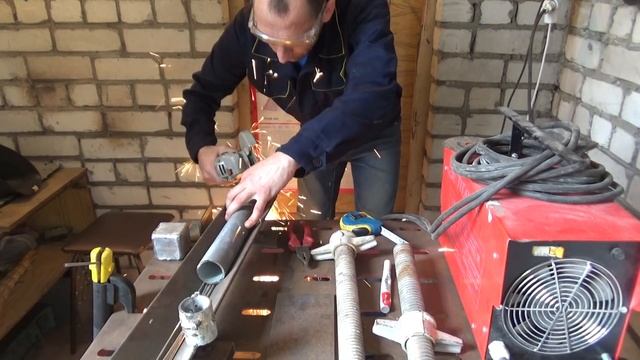 Как сделать регулируемые стойки для сборки труб и металлоконструкций смотреть онлайн