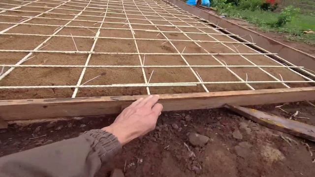 Подготовка к заливке плиты под гараж.#фундамент#гараж#дача смотреть онлайн