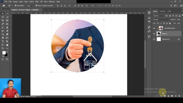 Adobe Photoshop - Lecture # 19 | Clip Masking | Shapes And Text | смотреть онлайн