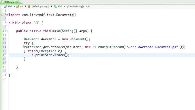 PDF with Java - 02 - Awesome Documents смотреть онлайн