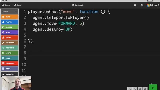 MEE02.1 Errors (Javascript coding in Minecraft Education) смотреть онлайн