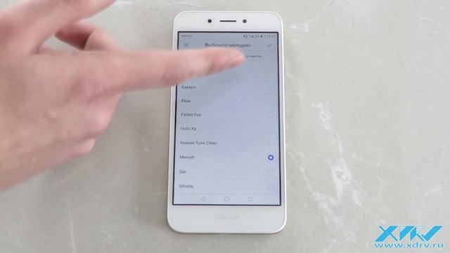 Как установить мелодию на контакт в Honor 6A (XDRV.RU) смотреть онлайн