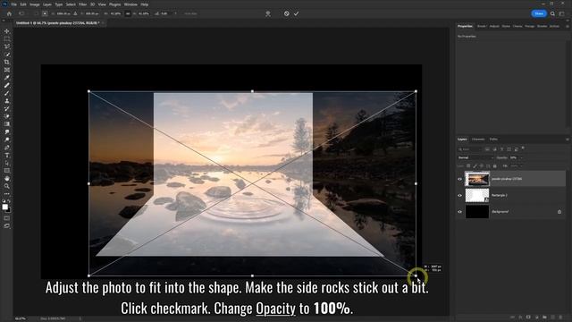 3D Perspective Effect for Landscape - Photoshop Tutorial смотреть онлайн