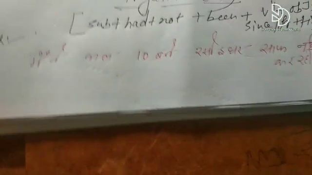 Past perfect continuous Tense (Affirmative, Negative, Interrogative) смотреть онлайн