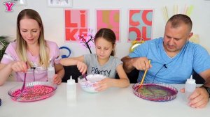 Кому Что Выпадет Слайм Челлендж | Чао Юля