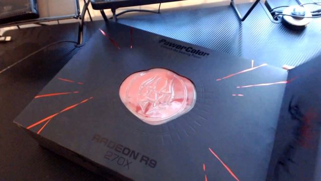 PowerColor Radeon R9 270X Devil Unboxing Video смотреть онлайн