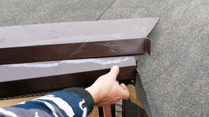 1.8 Каркасная баня 10х4,5 Как делать карнизные и торцевые планки для мягкой кровли. Капельник.