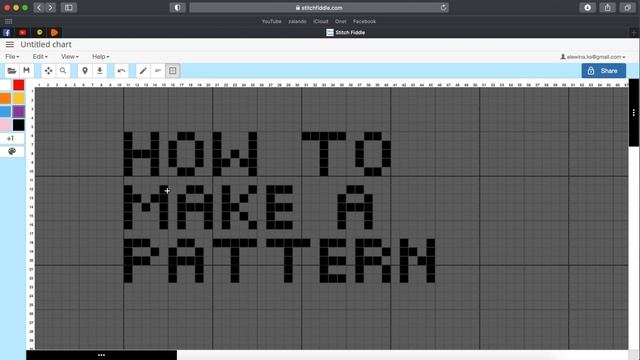 How to use Stitch Fiddle || On-line cross-stitch pattern making tutorial!! All my tips and tricks ♥ смотреть онлайн