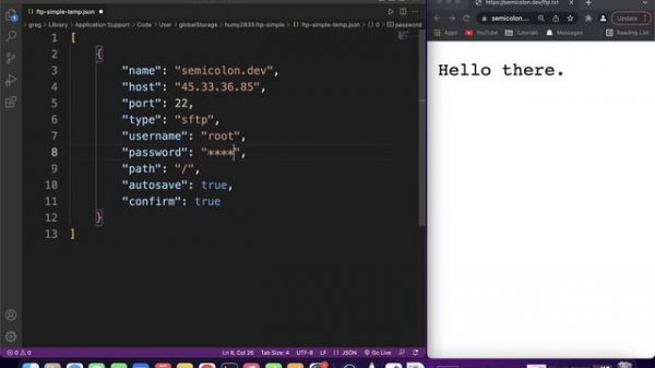 VSCode FTP VS Code / Edit Remote Files in Visual Studio Code on Mac OS x