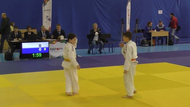 Былинкин Артур. До 42 кг. Лига дзюдо "Аврора". 3 этап. 17.03.2019г. смотреть онлайн