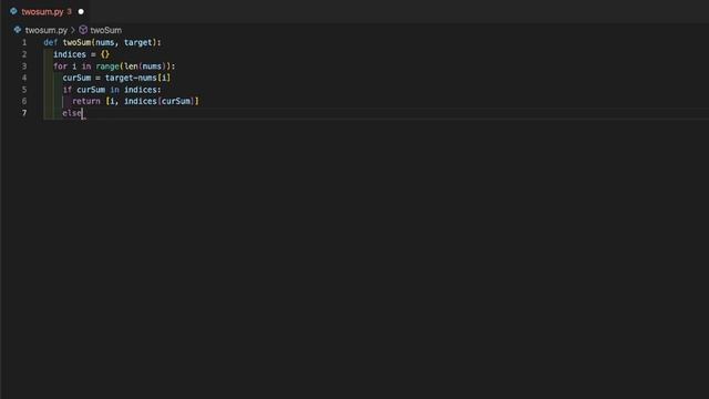 TwoSum | Blind 75 | Python смотреть онлайн