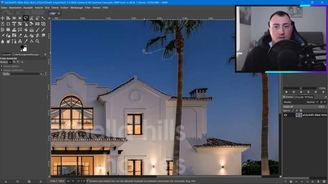 GIMP Objekte entfernen und ersetzten Tutorial смотреть онлайн