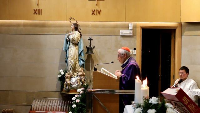 2023 03 04 Primer día de la Novena de la Gracia, presidida por el Cardenal D Antonio Mª Rouco Varel смотреть онлайн