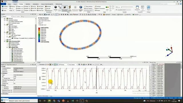 ANSYS 2022 R1 Механика деформируемого твердого тела смотреть онлайн