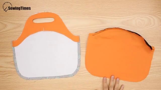 DIY LUNCH BAG 가방만들기 | Portable Picnic Bag Sewing Tutorial | Free Sewing Pattern [sewingtimes] смотреть онлайн