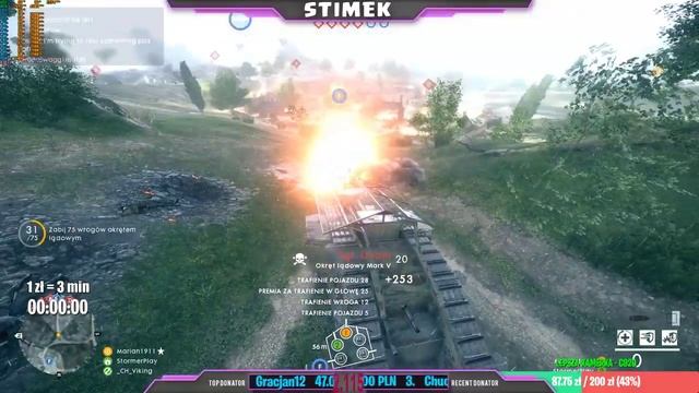 ✈️Battlefield 1✈️?Masne plejsy z Pandą!??ROAD TO 2500 SUB!? смотреть онлайн