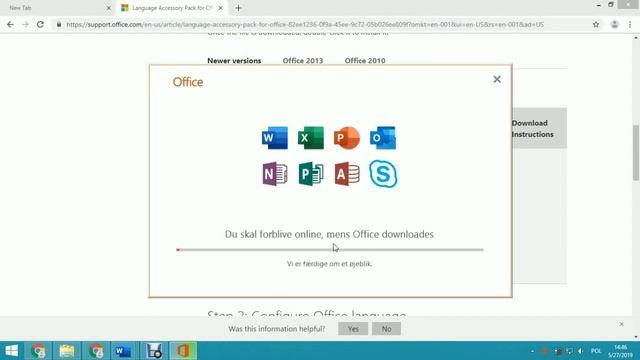 How to change display language MS OFFICE WORD смотреть онлайн