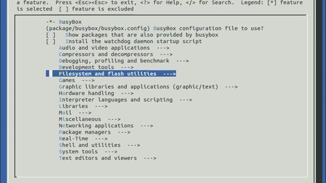 buildroot menuconfig overview смотреть онлайн