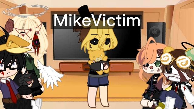 Aftons react to michaels AUs  FNAF