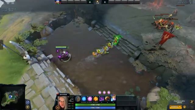 Dota 2 Gameplay on 1055T and GT 740 смотреть онлайн