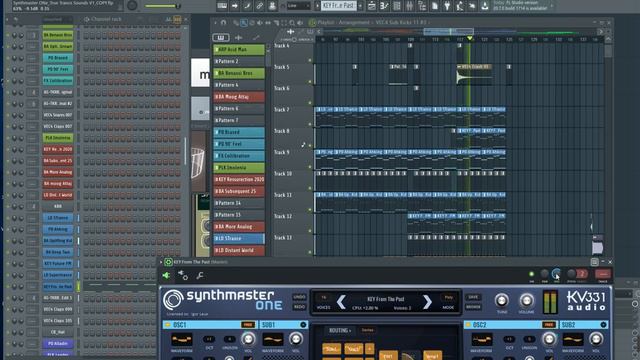 Synthmaster One - True Trance Sounds V1 (+ FL Studio 20 Template) смотреть онлайн