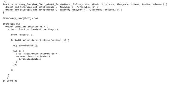 Drupal: How to add multiple js files in hook_field_widget_form()? смотреть онлайн
