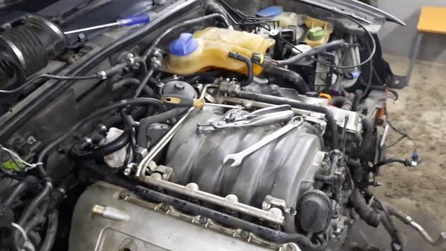 Audi allroad c5 4.2. Немного музыки ? смотреть онлайн