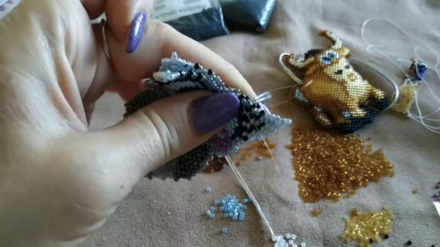 146. Кирпичное плетение. Как сшить двухстороннюю игрушку. смотреть онлайн