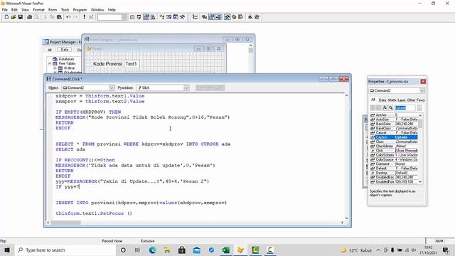 01. Visual Foxpro 9.0. Simple Programming Case Examples (Basic) смотреть онлайн
