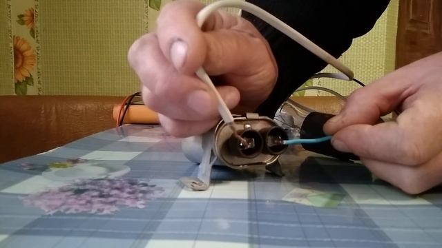 Как проверить высоковольтный конденсатор для микроволновки, лампочкой смотреть онлайн