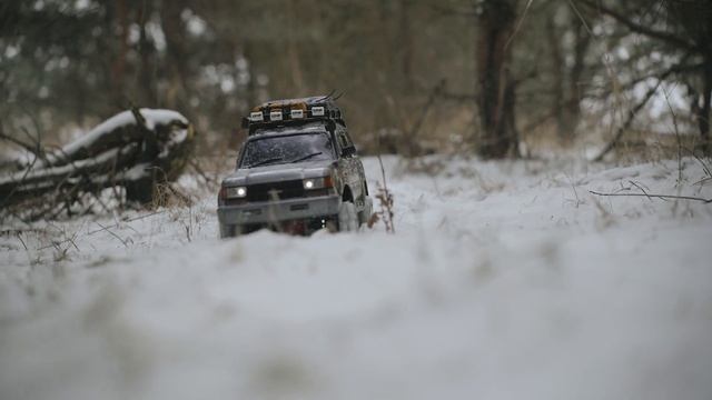 Roof tent for 1/10 Scale TOYOTA Land Cruiser 80 Traxxas TRX4 Sport Snow running 4x4 rc #9 смотреть онлайн