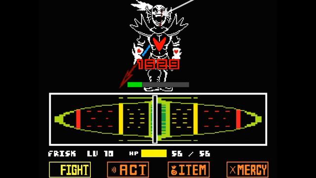 {No Hit} [Unitale, CYF] Undyne The True Undying Battle! (Undertale Fangame)