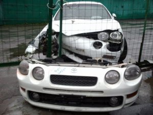 ноускаты или носорезка toyota celica. замена ноуската. кузовной ремонт в Москве.