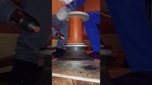 Изготовление раскрыва фланца 110 трубы смотреть онлайн