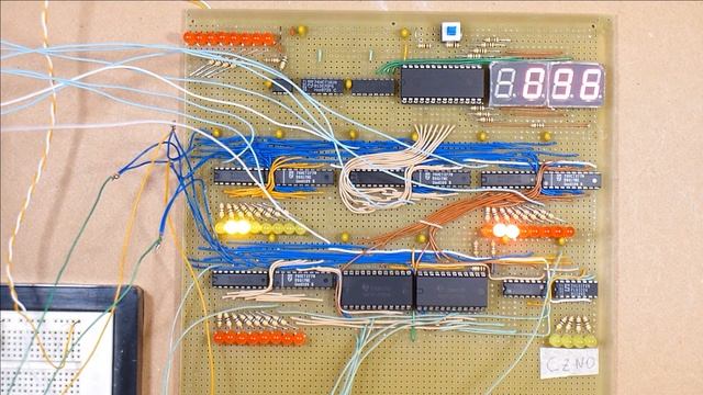 8 bit CPU ALU test - The Inspector's build смотреть онлайн
