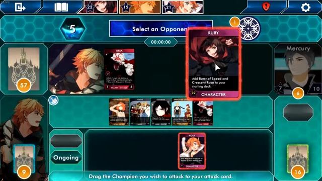 Adam, Cinder And Mercury / RWBY Deckbuilding Game Episode 2 (RWBY Card Game) смотреть онлайн