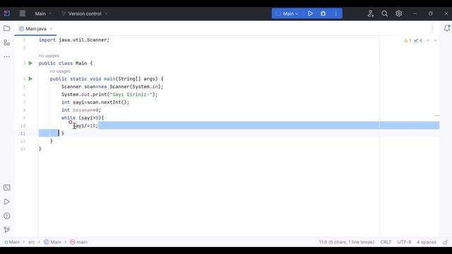 JAVA|Basamak Sayısı Bulan Program смотреть онлайн