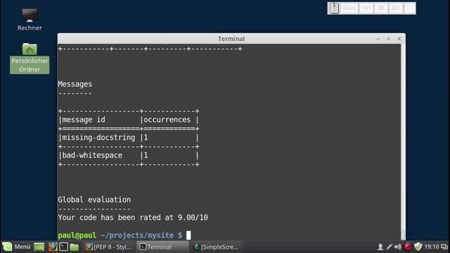 Python-Programmierung - Quelltextanalyse mit pylint смотреть онлайн
