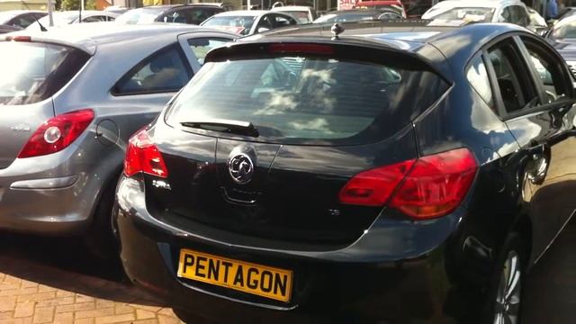 2011 61 PLATE VAUXHALL ASTRA 1.6 16V EXCLUSIV 5DR - BLACK смотреть онлайн