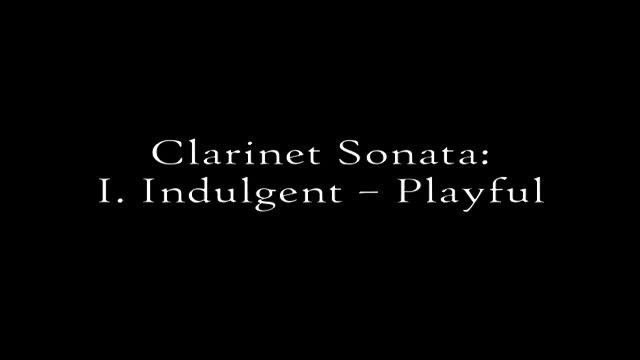 Solomon: Clarinet Sonata: I. Indulgent - Playful смотреть онлайн