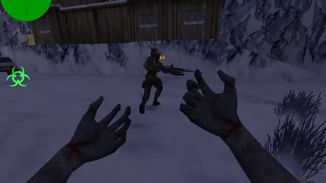 Игра в кс 1.6 На сервере Зомбированная школота | Zombieland смотреть онлайн