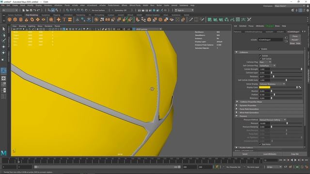 Cloth Inflation In Maya And Arnold Renderer - Tutorial смотреть онлайн