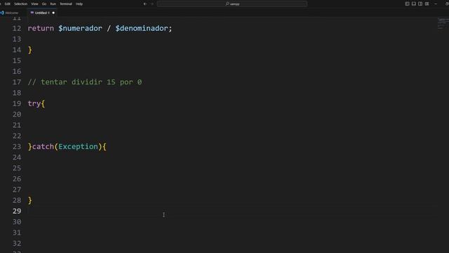 ESTRUTURA DE EXCESSAO TRY CATCH EM PHP PDO смотреть онлайн