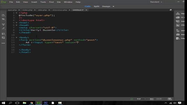 Php Ders-14 Veri Güncelleme(MySql) смотреть онлайн