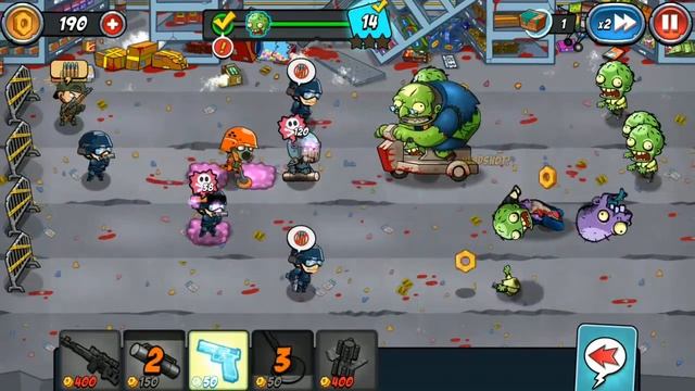 Swat Vs Zombies Season 2 Mart Stage 14 Orbital Strike смотреть онлайн